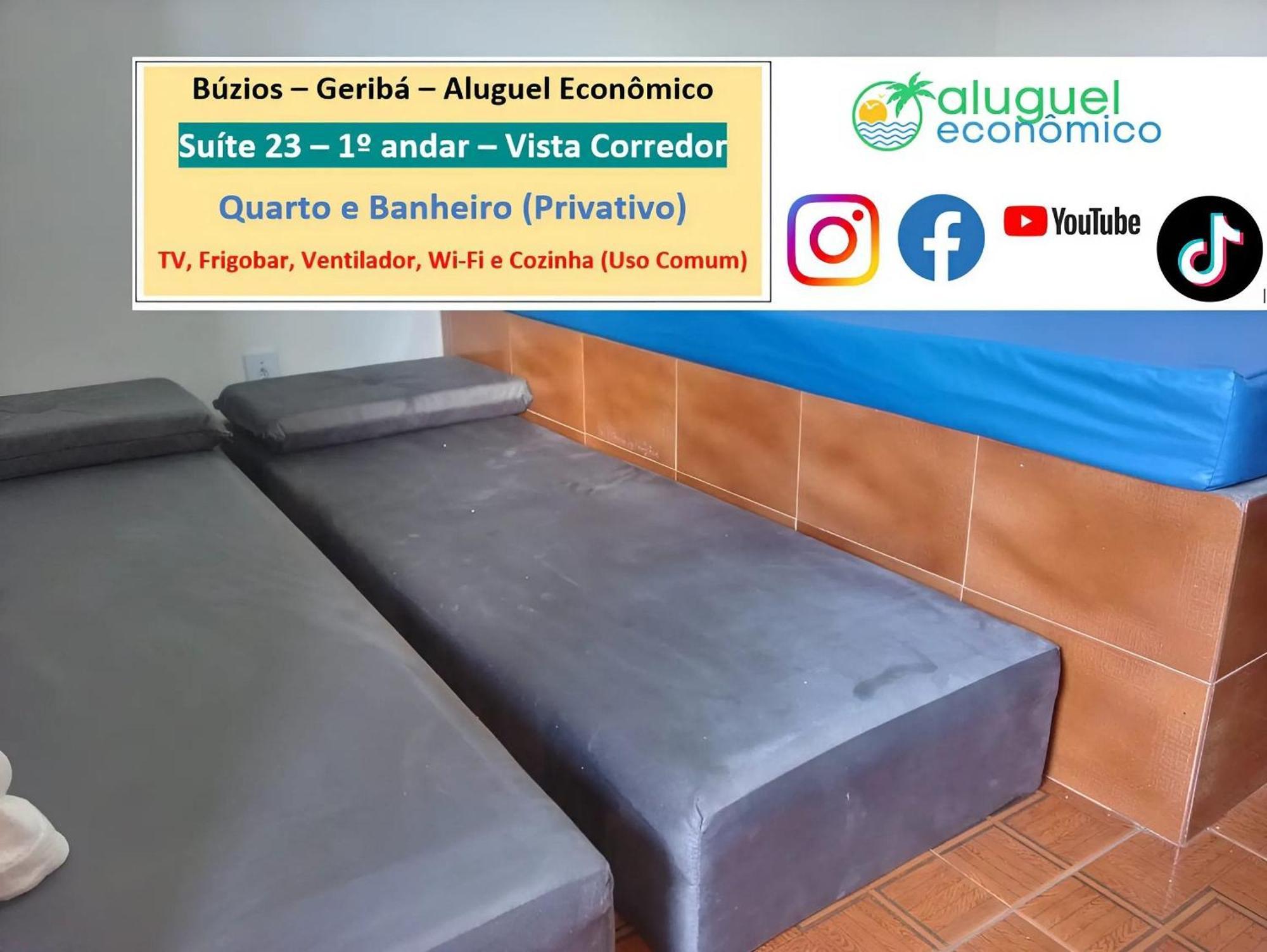 Buzios - Geriba - Suites - Aluguel Economico Exterior photo